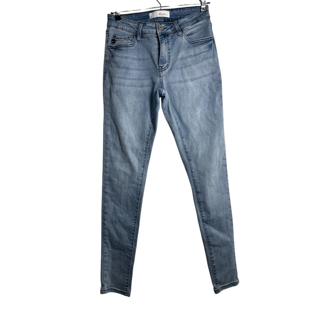 Kancan Skinny Jeans Women's  5 Blue Denim‎ Mid-Rise Stretch